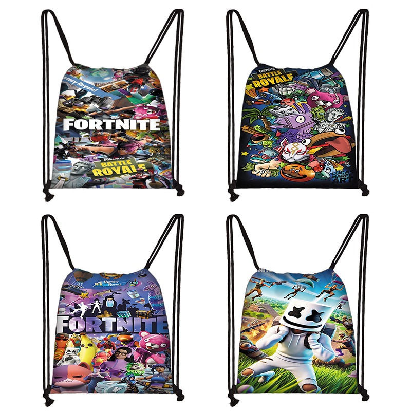 Yoga Fitness Bag - Child Printed Drawstring for Shopping Bag