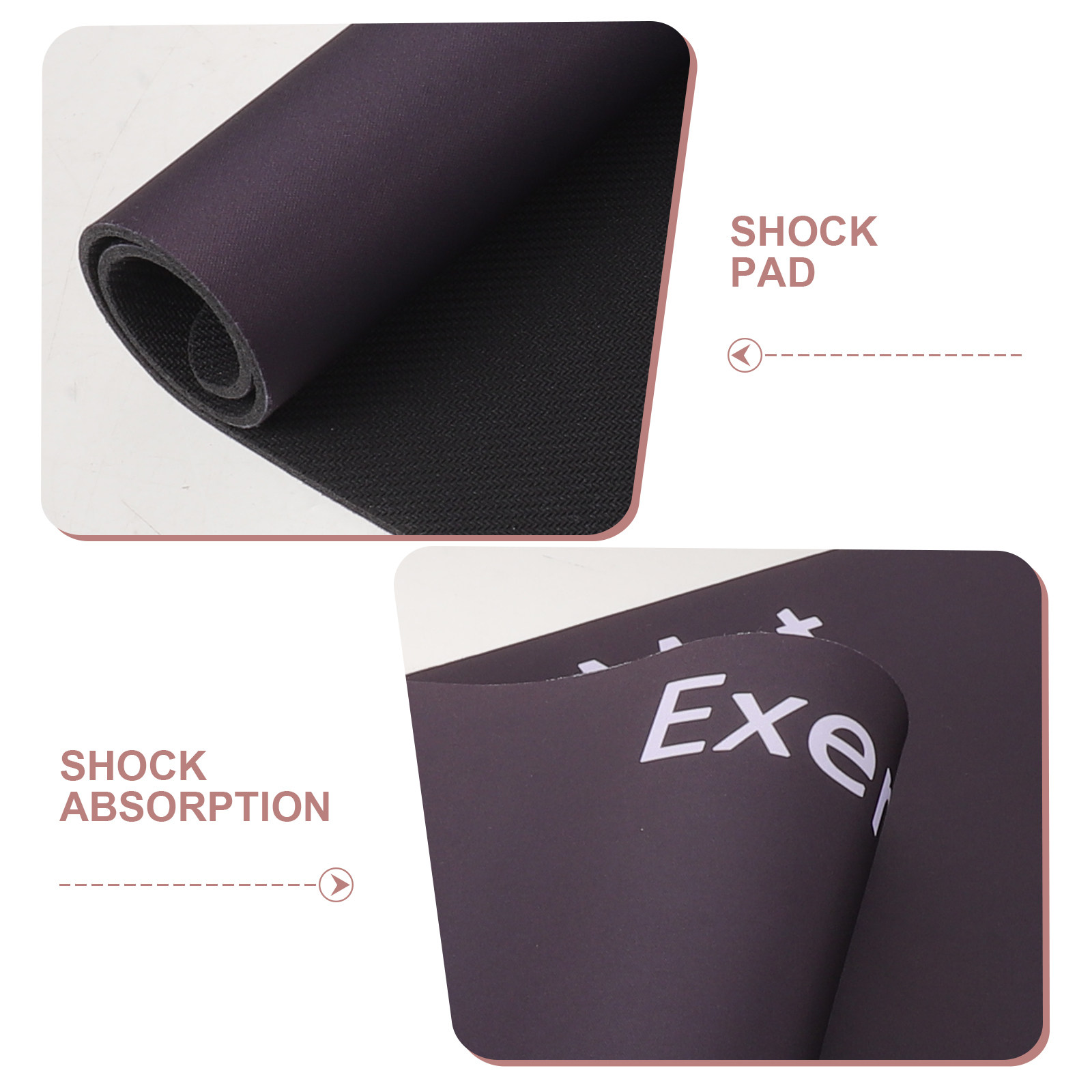 2Pcs Fitness Equipment Shock A - Gym Floor Mats review and price