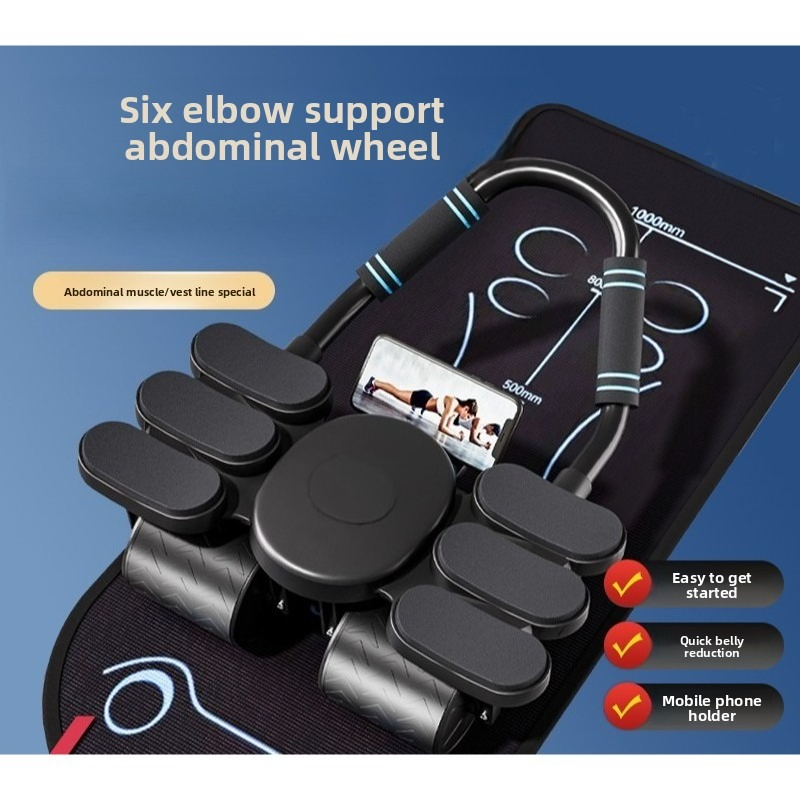 Four Wheel Six Elbow Abdominal - Ab Wheel Roller review and price
