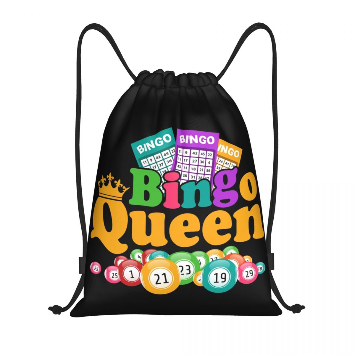 Custom Bingo Queen Game Lover  - Yoga Fitness Bag review and price