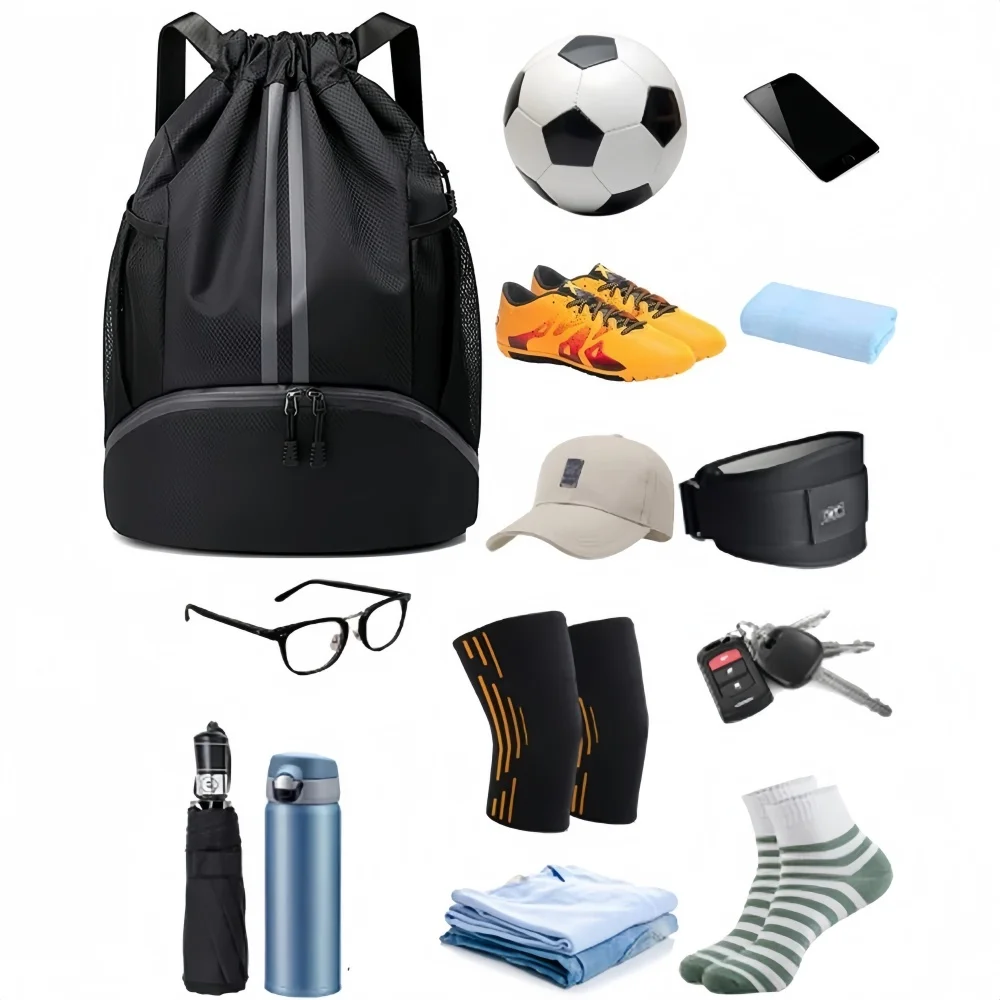 Drawstring Sports Backpack,Lig - Yoga Fitness Bag review and price