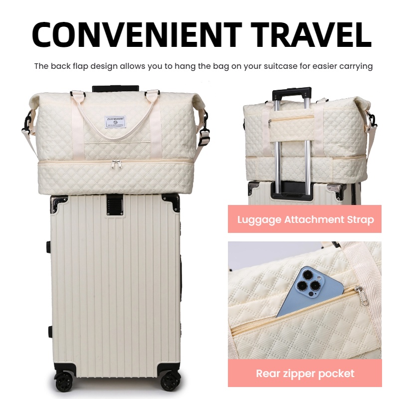 Large Capacity Travel Duffels  - Yoga Fitness Bag review and price