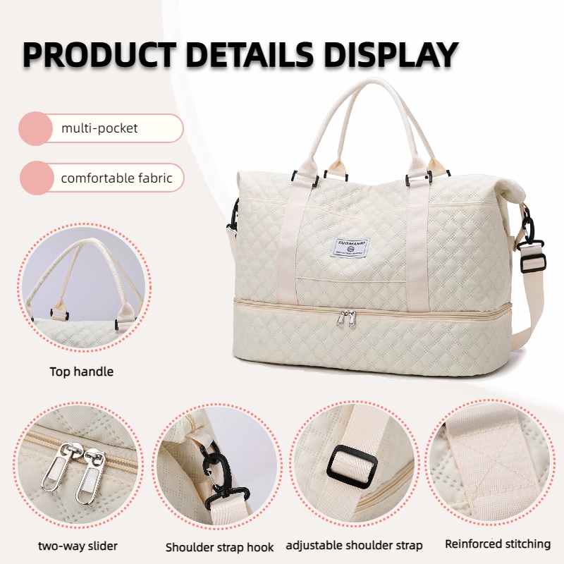 Large Capacity Travel Duffels  - Yoga Fitness Bag review and price