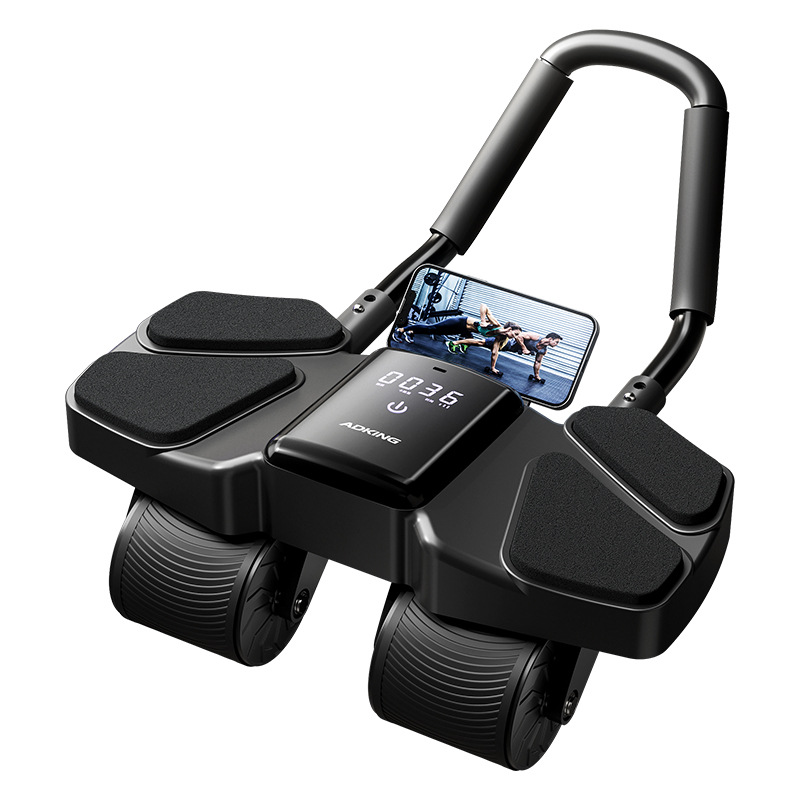 Auto Rebound Four Wheel Ab Rol - Ab Wheel Roller review and price