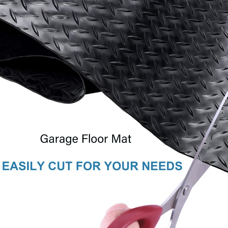 Rubber Diamond Floor Mat - Dur - Gym Floor Mats review and price