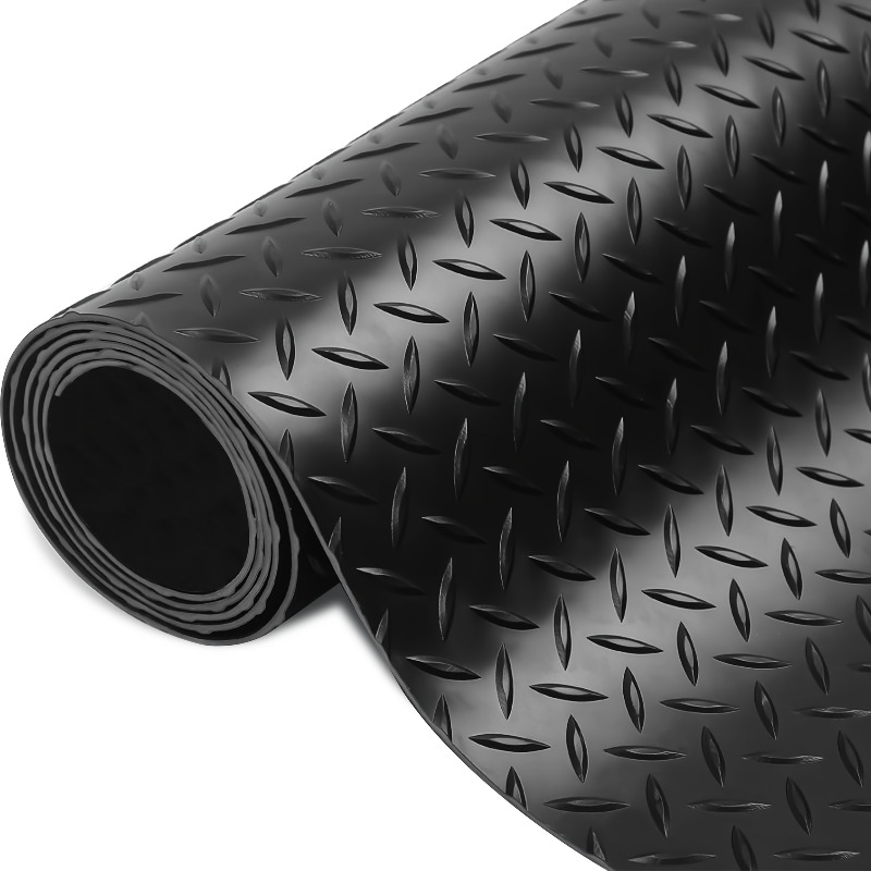 Rubber Diamond Floor Mat - Dur - Gym Floor Mats review and price