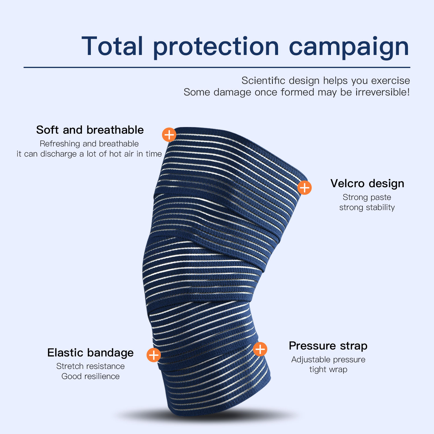 1 PC Tape Compression Bandage  - Knee Sleeve Compression review and price