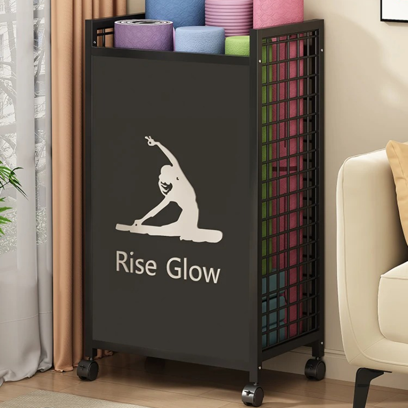 Mobile Fitness Cart with Wheel - Yoga And Fitness Studio review and price