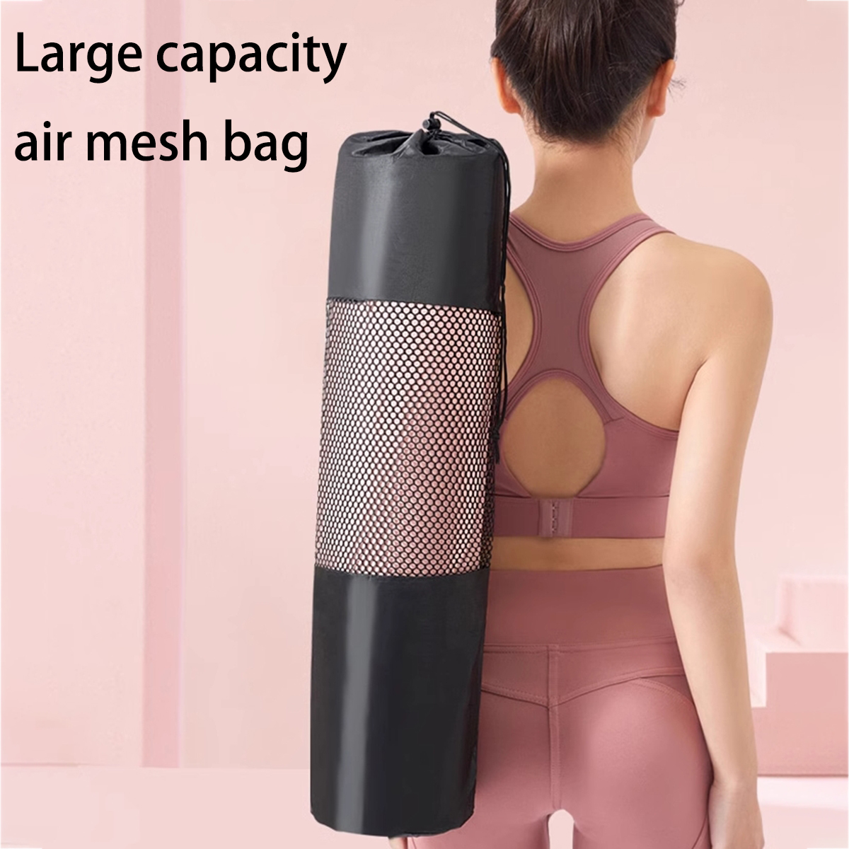 1 Breathable Yoga Mat Storage  - Yoga Fitness Bag review and price