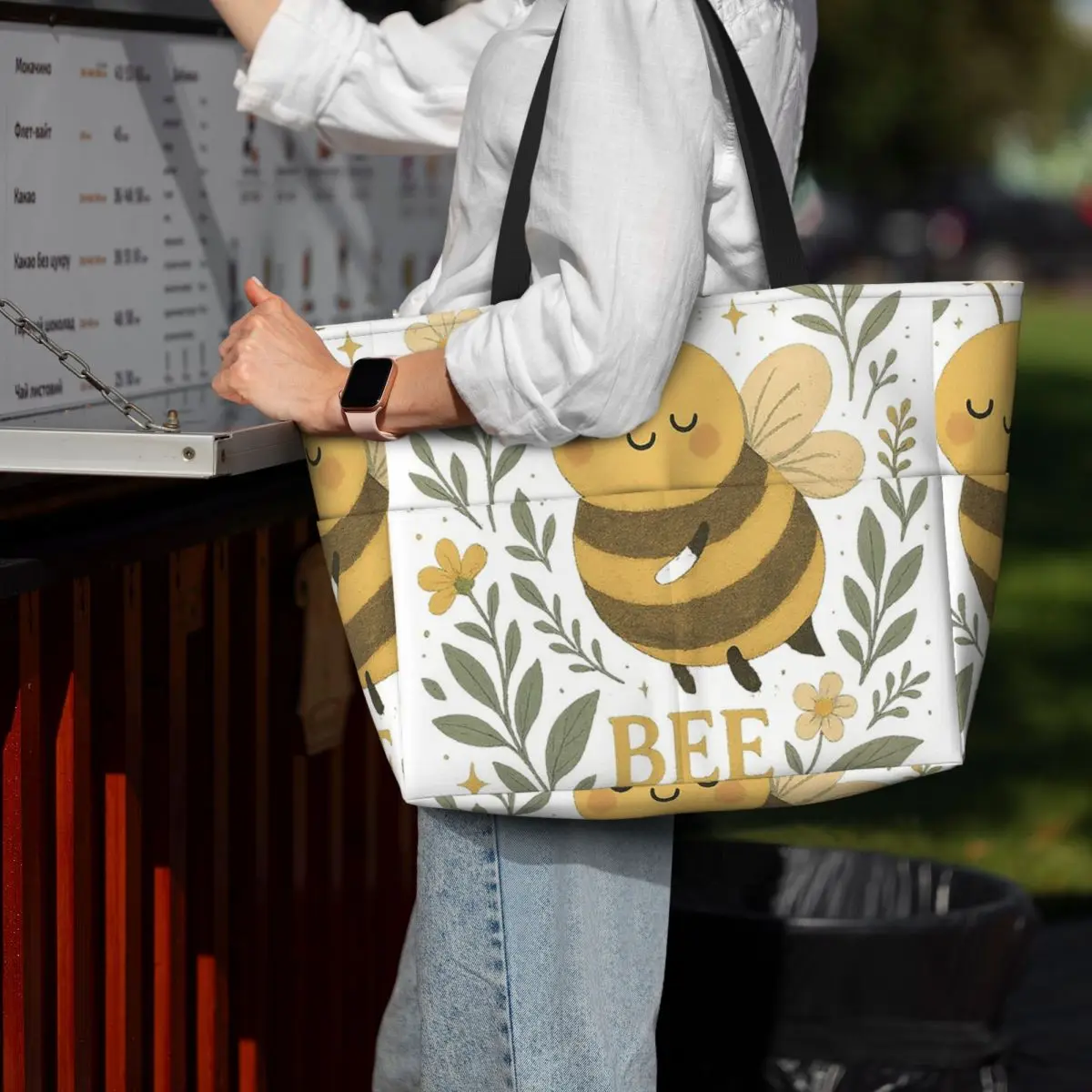 Bee Kind Cute Bumblebee Floral - Yoga Fitness Quotes review and price