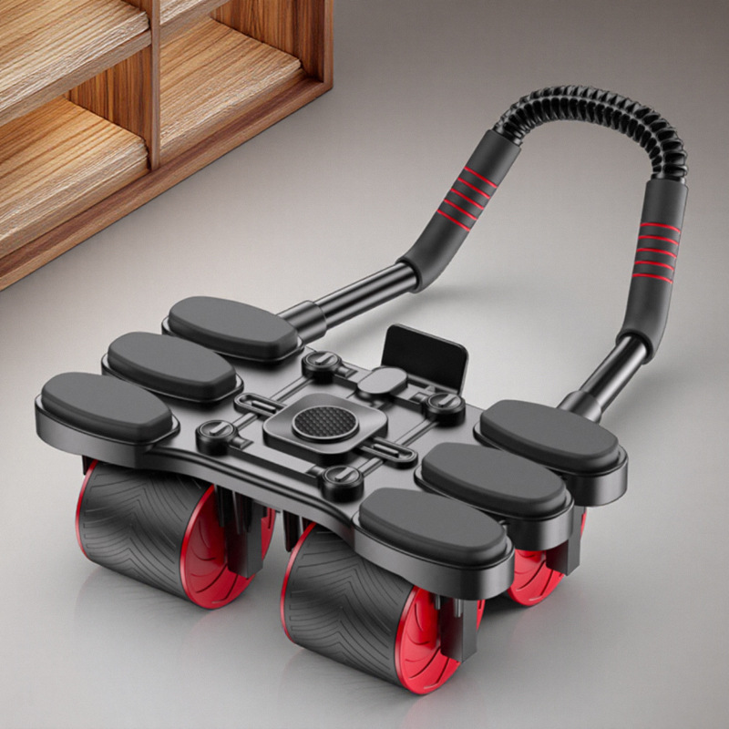 Four Wheel Abdominal Strengthe - Ab Wheel Roller review and price