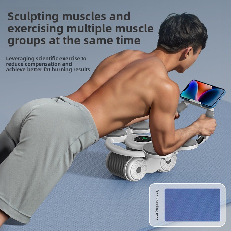 Four Elbow Support, Abdominal  - Ab Wheel Roller review and price