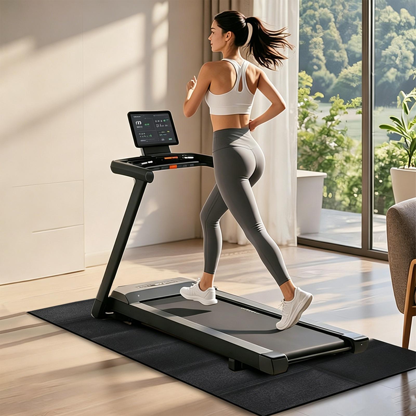 Treadmill Pads For Floor Non S - Gym Floor Mats review and price