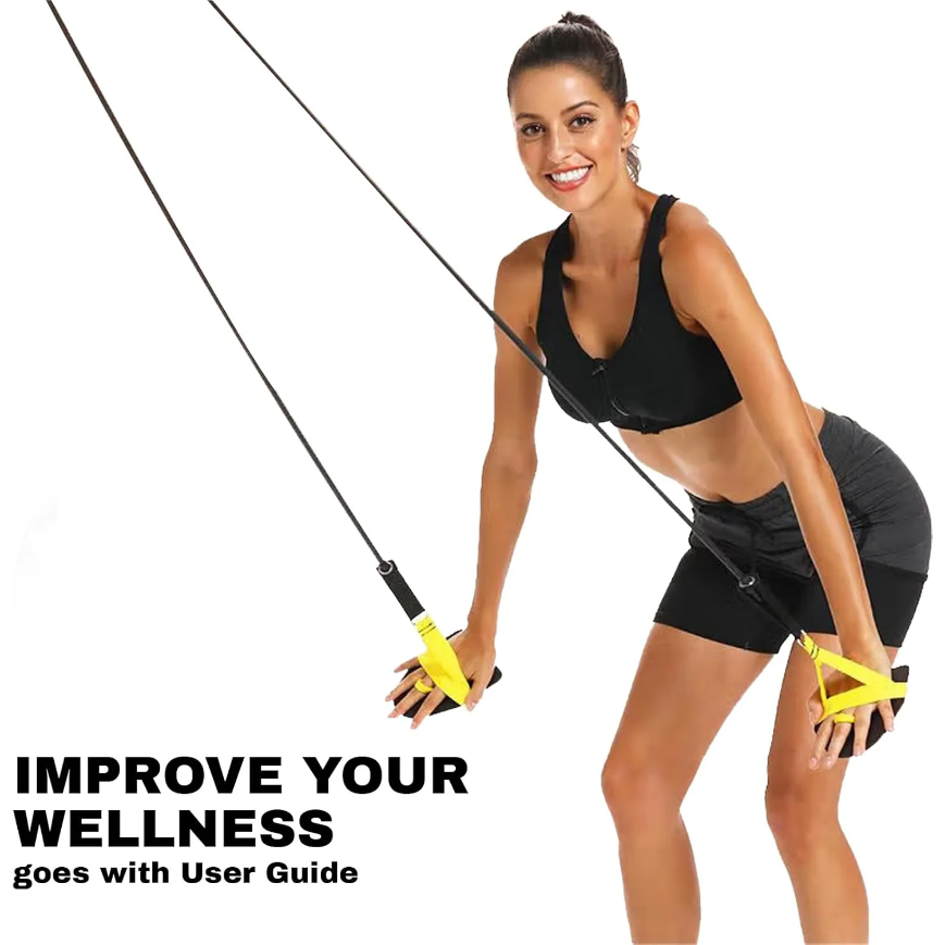 Swimming Resistance Band Set w - Suspension Trainer Trx review and price
